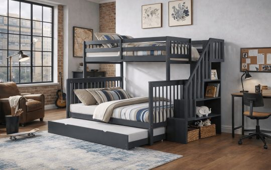 Why Kids Absolutely Love Sleeping in a Bunk Bed With Stairs